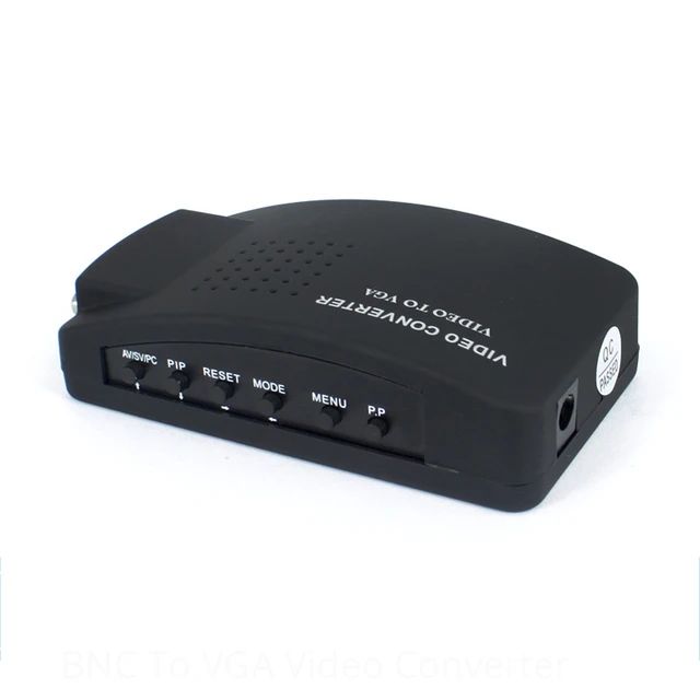 Convertidor BNC a VGA, Monitor de computadora a Monitor, Video AV