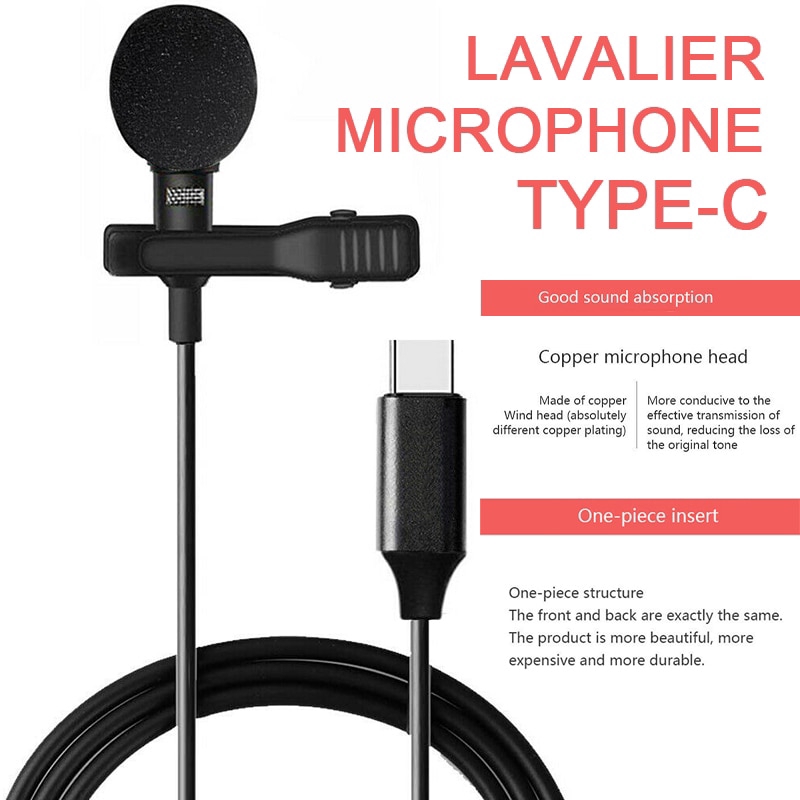 [JH-042] LAVALIER MICROPHONE TYPE C JH-042