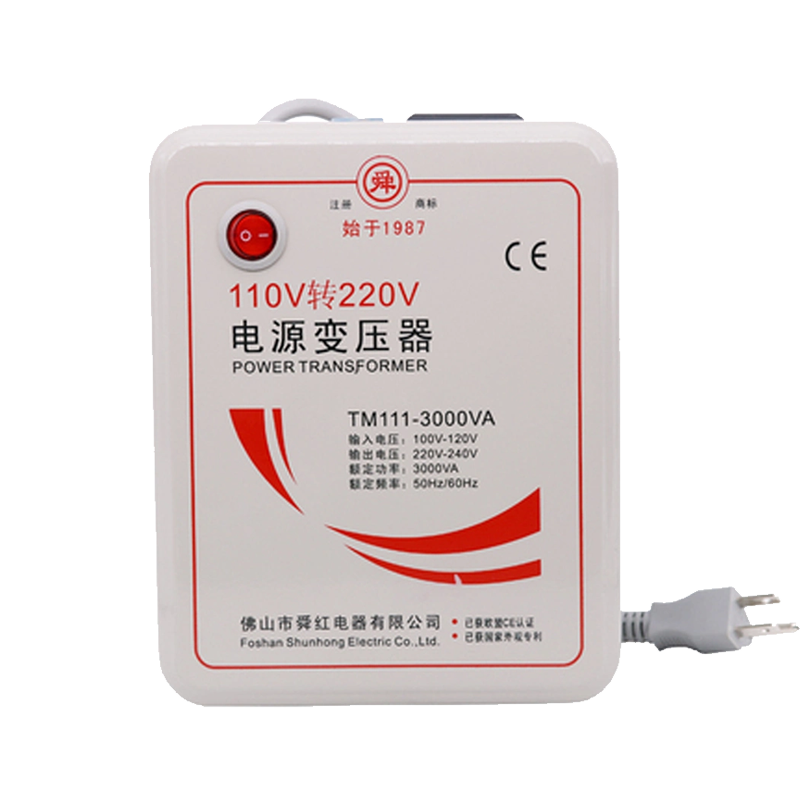 [TM111-3000VA] TRANSFORMADOR DE VOLTAJE 110V A 220V 3kVA TM111-3000