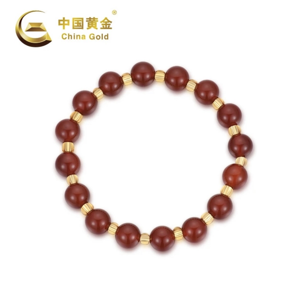 [PA-ROJO-VINO] PULSERA DE AGATA EN ROJO VINO