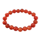 [PR-AGATA] PULSERA AGATA DE BOLA EN ROJO