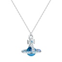 [COL-D2-012] COLLAR DE VIVIENNE WESTWOOD EN DIAMANTE AZUL D2-012