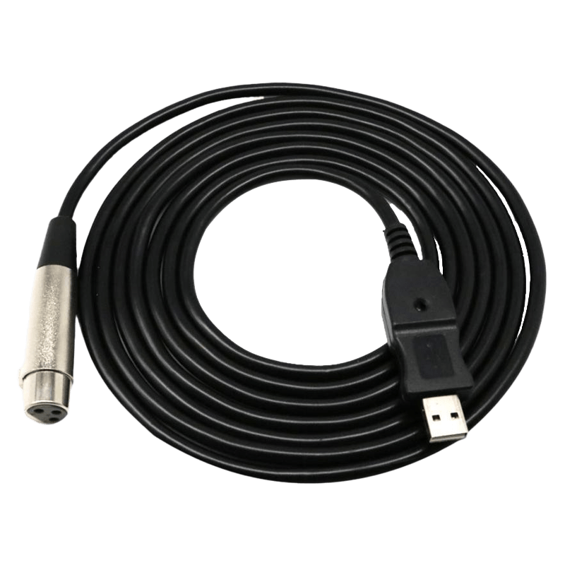 [XLR-USB-ADP] CABLE ADAPTADOR XLR A USB (REMATE)