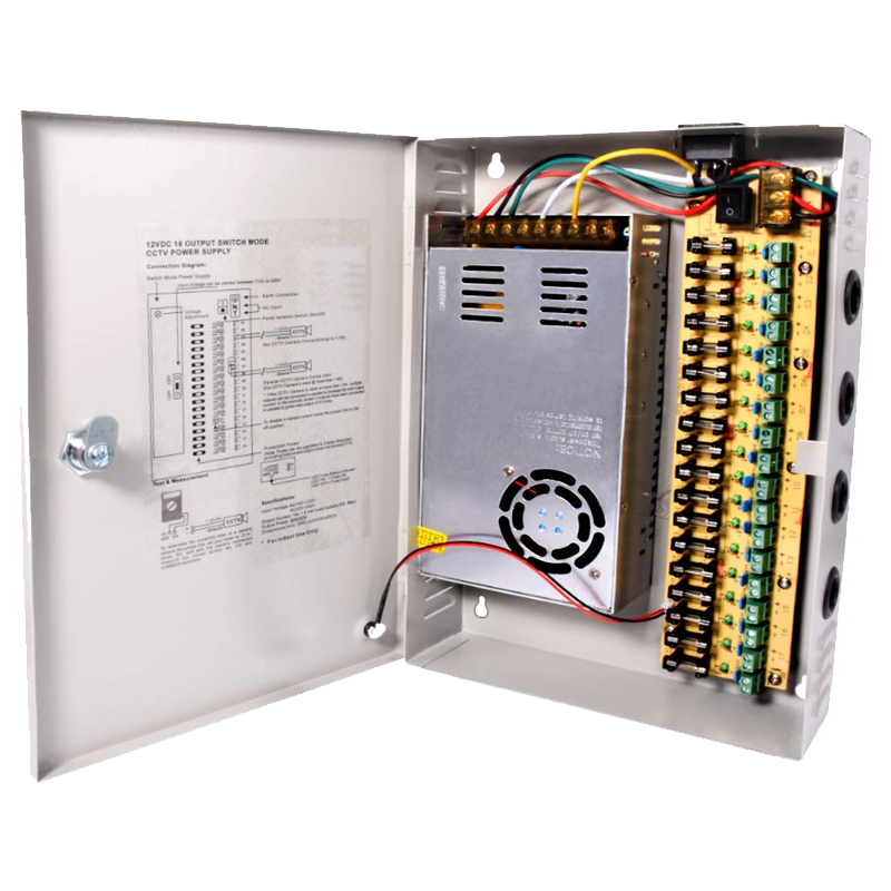 [CASE-PSU-12V1.5A] CAJA PARA FUENTE DE PODER 18CH (SIN FUENTE)